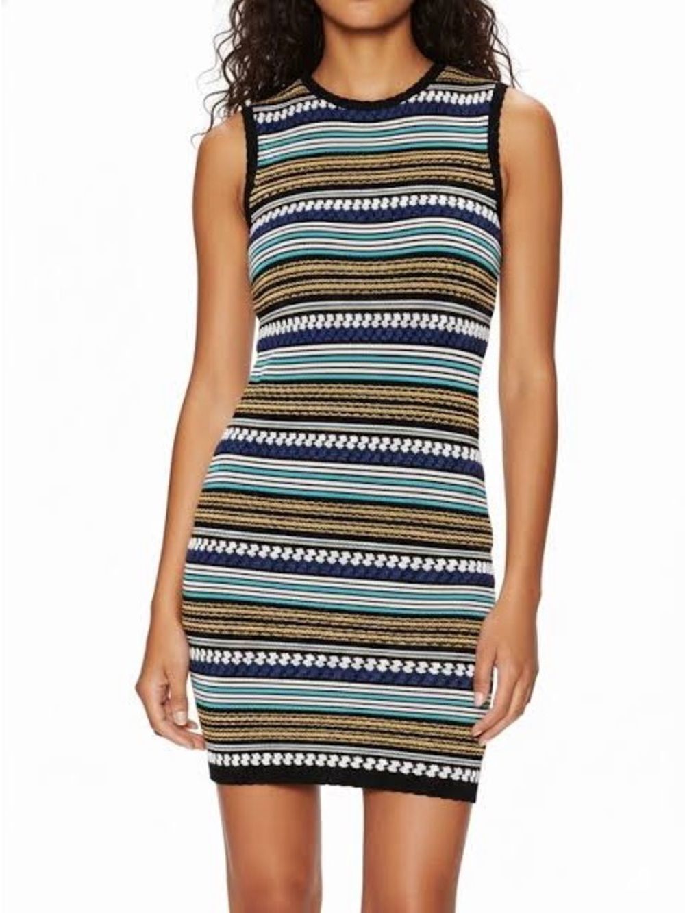 Torn by Ronny Kobo Ambrosia corded knit dress Sz S